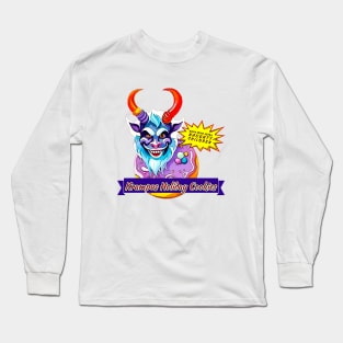 Krampus Holiday Cookies Long Sleeve T-Shirt